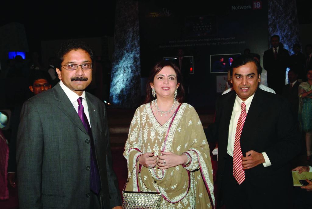 Paresh Chaudhry, CEO, Madison PR, Nita Ambani, Mukesh Ambani